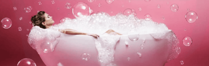 BUBBLE BATH and BATH MILK