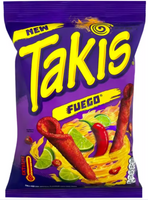Takis Fuego Hot Chilli Crunchy American Snack 55g