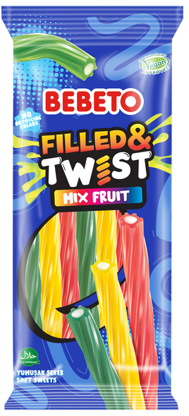 Fruit Twists Wacky Stick Pencils 140g