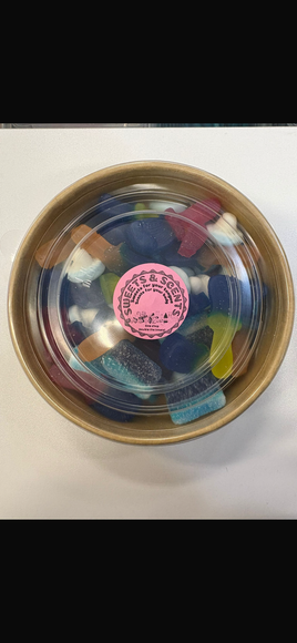 Blue sweet bowl mix