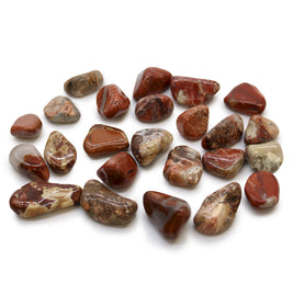 Light Jasper Becciated Small African Tumble Stone
