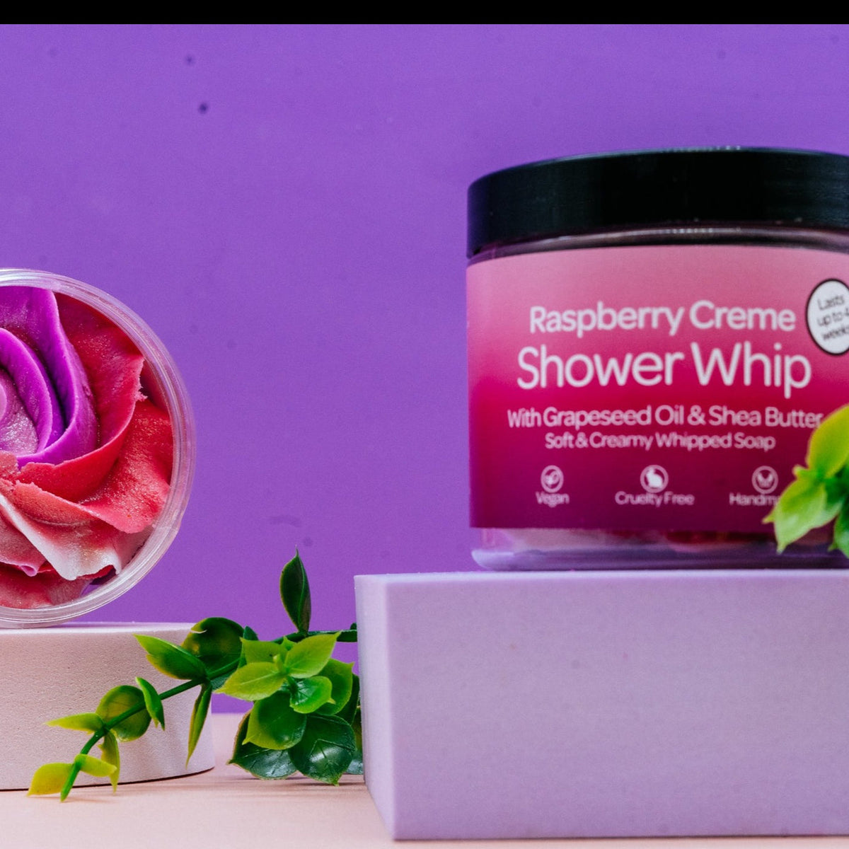 Raspberry Creme Whipped Soap| Sweets & Scents