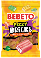 Bebeto Fizzy Brocks 130g