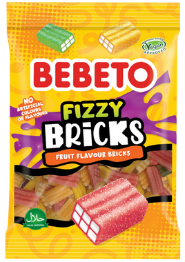 Bebeto Fizzy Brocks 130g