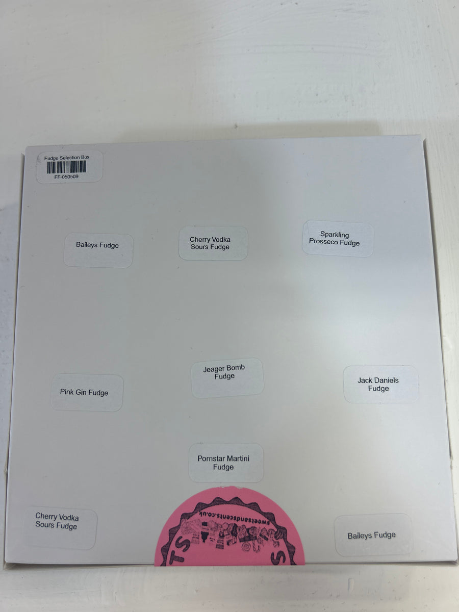 Alcohol Inspired Fudge Selection Box| Sweets & Scents