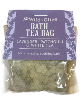 Lavender, Patchouli & White Tea Bath Tea Bag