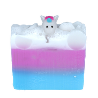 Rainbows & Unicorns Soap Slice