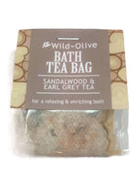 Sandalwood & Earl Grey Tea Bath Tea Bag