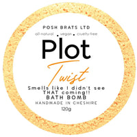 Plot Twist Fizzy Bath Bomb