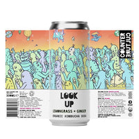 Counter Culture - Lemongrass + Ginger Organic Kombucha Soda