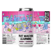 Counter Culture - Raspberry + Elderflower Organic Kombucha Soda