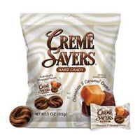 Creme Savers Hard Candy Chocolate & Caramel Creme 85g