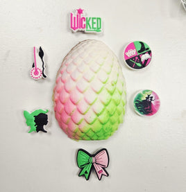 Wicked Surprise Hidden Croc Charm Toy Bath Bomb