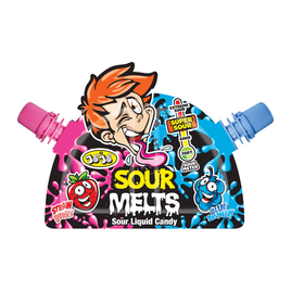 Sour Melts Liquid Candy Strawberry & Blue Raspberr