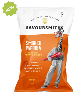 SAVOURSMITHS Smoked Paprika Flavour Potato Crisps