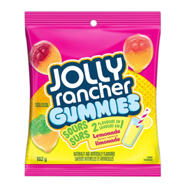 Jolly Rancher Gummies Sours Lemonade 2 Flavours In 1 182g