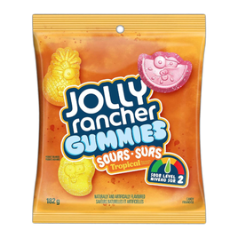 Jolly Rancher Gummies Sours Tropical 182g