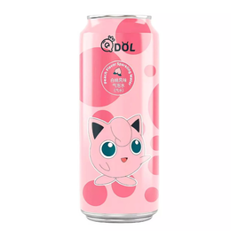 QDOL Pokemon Peach Flavor Sparkling Water (Jigglypuff) 500ml