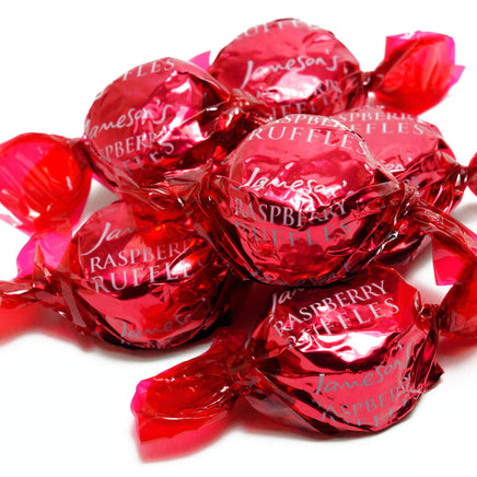Raspberry Ruffles Back Label Raspberry Ruffles| Sweets & Scents