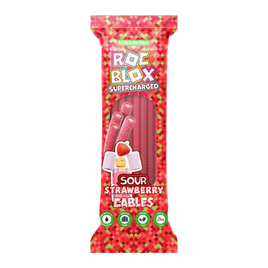 Rocblox Sour Strawberry Cables 170g