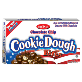 Red, White & Blue Cookie Dough Bites Chocolate Chip