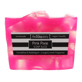 Pink Pixie Soap Slice