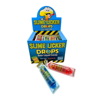 Toxic Waste Slime Licker Drops Blue Razz & Strawberry